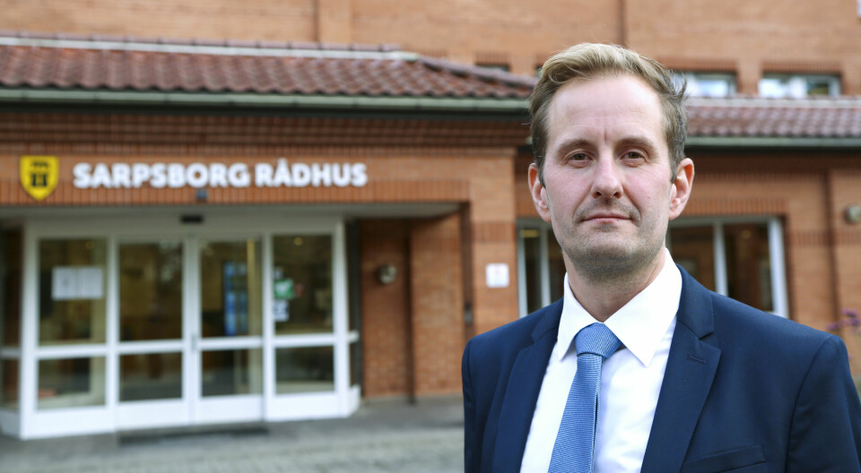 Magnus Arnesen, ordfører i Sarpsborg kommune