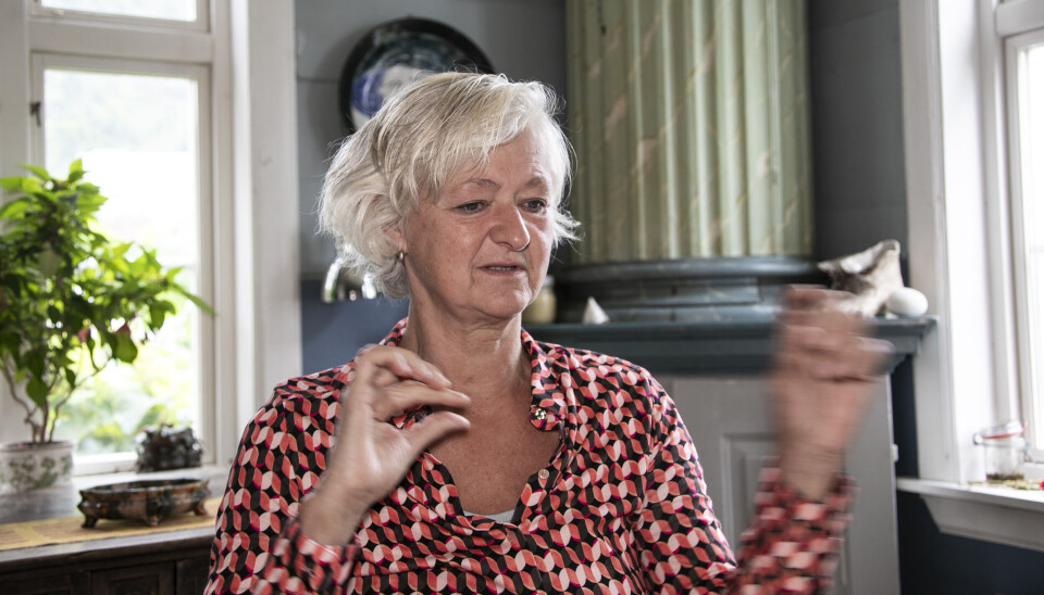 Anne K. Irgens, landskapsrkitekt i Norconsult, Bergen. En engasjert dame som 10. oktober rundet 63 år. Anne K. Irgens, landskapsrkitekt, Norconsult, Bergen.