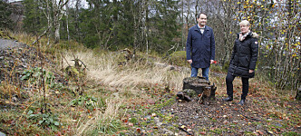 Klargjort for askespredning på gravplass i Askøy