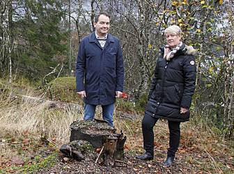 Klargjort for askespredning på gravplass i Askøy