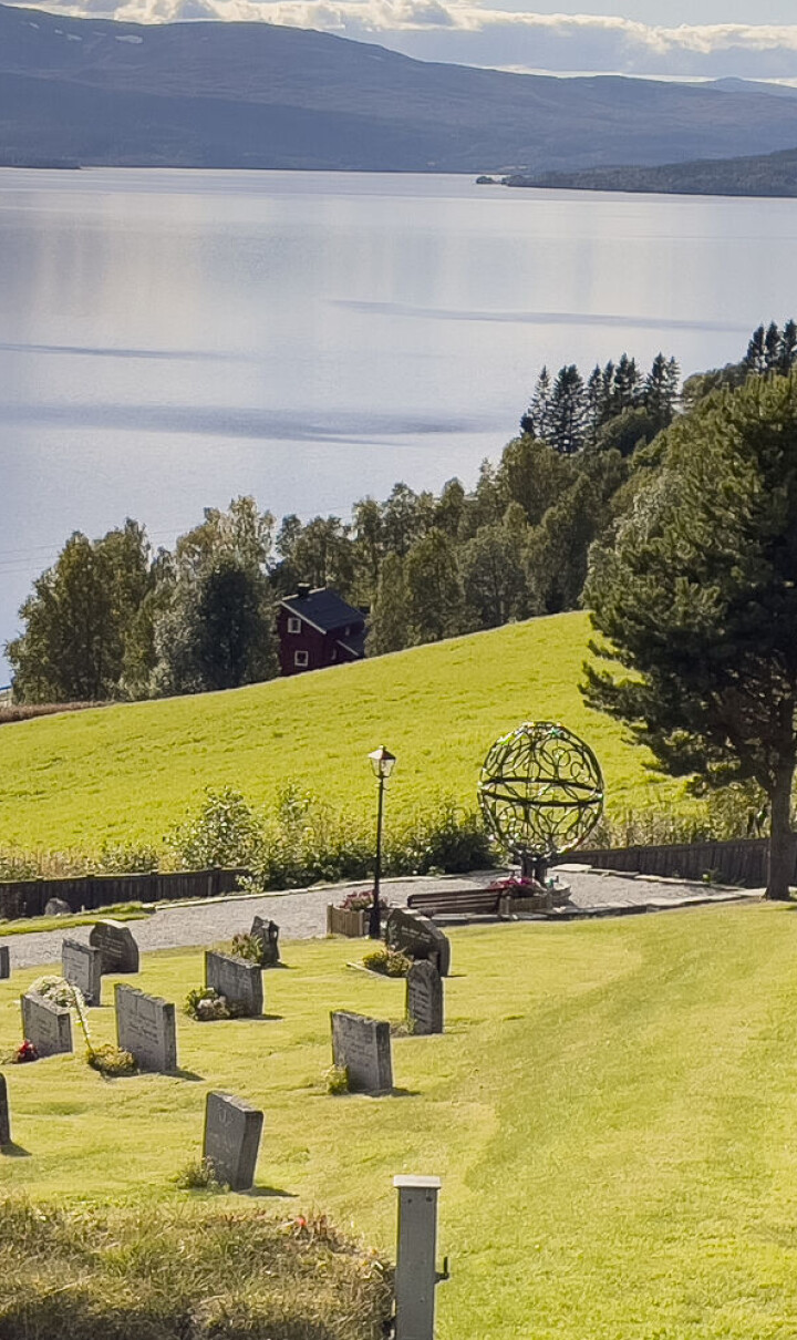 Navna minnelund, Lierne i Trøndelag.