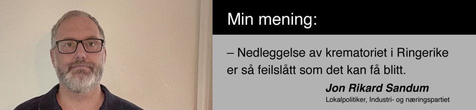 Jon Rikard Sandum, min mening, Ringerike Jon Rikard Sandum