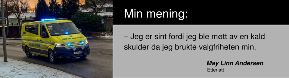 Mennesker i akutt sorg er sårbare. Mennesker i akutt sorg er sårbare.