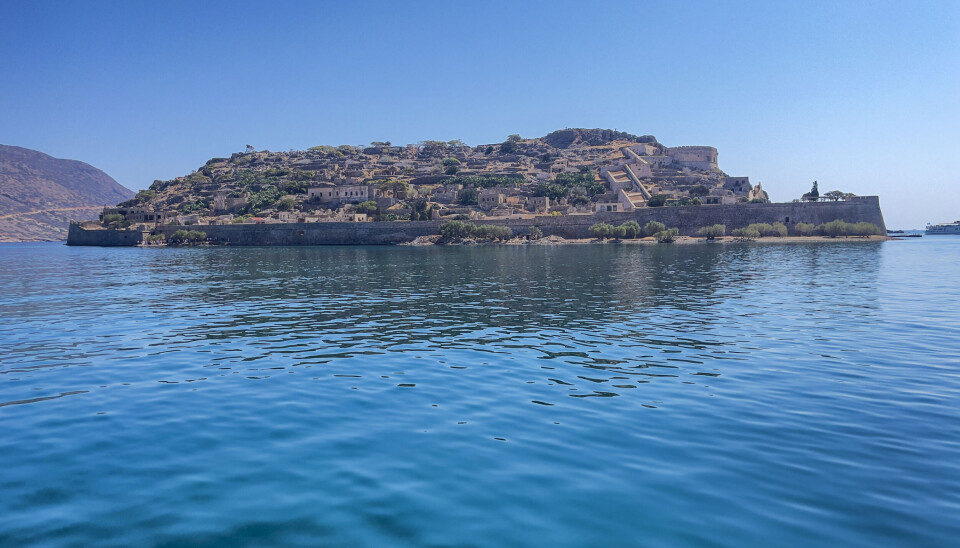 Spinalonga - de spedalskes øy. Spinalonga - de spedalskes øy.
