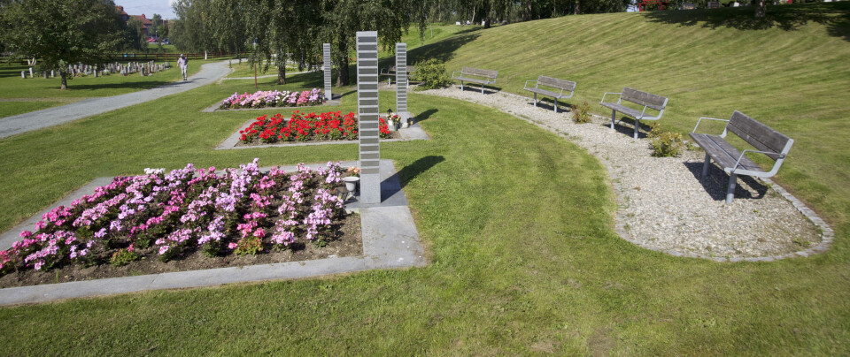 Navna minnelund, Moholt i Trondheim Navna minnelund, Moholt i Trondheim