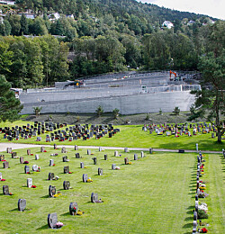 Nå utvides Fyllingsdalen gravplass i høyden