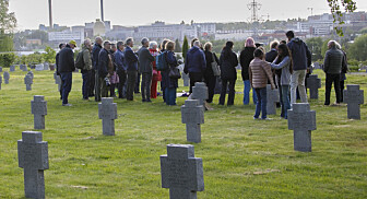 Gravene som fortsatt forteller om krigens spor