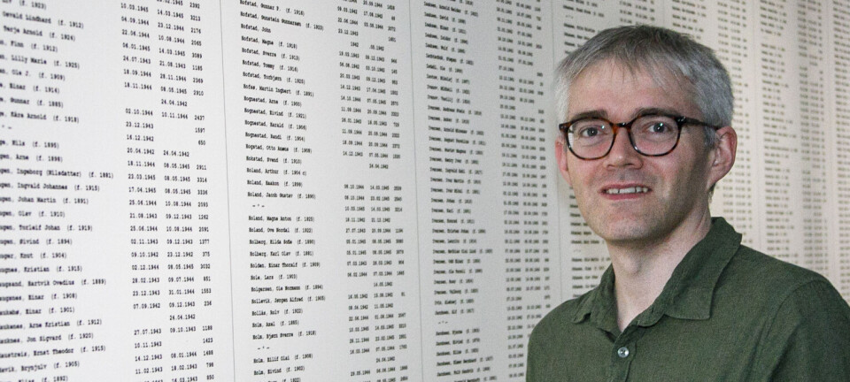 De døde får navn Konservator, Arne Langås, Falstadsenteret.