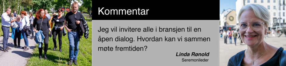 Når færre velger kirkelig gravferd