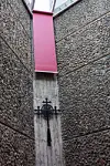 Møllendal store kapell er tilpasset livssynsåpne seremoier ved at religiøse symbol tildekkes.
