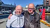 Harald Schee (til venstre) har mange gode venner innenfor gravferdsbransjen. Her sammen med Glenn Ruben Berg Olsen fra Nathanielsen Gravferd i Harstad.